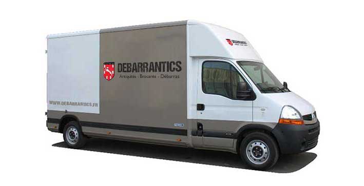 Camion de déménagement Débarrantics